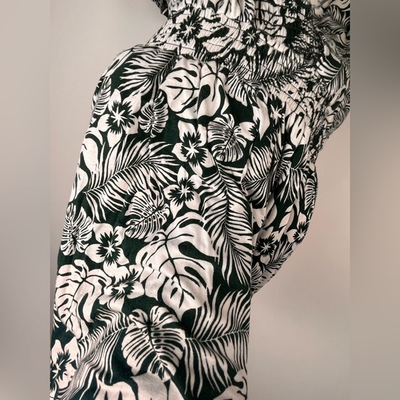 LOFT BEACH Floral short Romper Green Size XXS - Picture 4 of 8